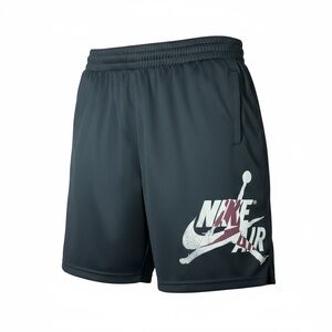 Jordan Kids Casual Shorts Black with White Logo